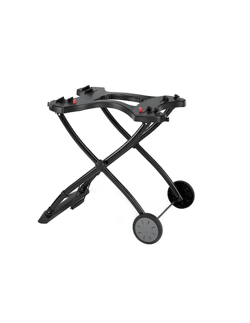 Carrito portátil para asador Weber negro