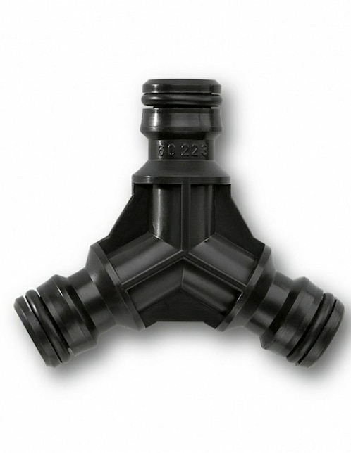 Conector de 3 vías Karcher negro