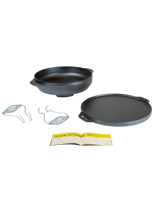 Asador de carbón Wok 1