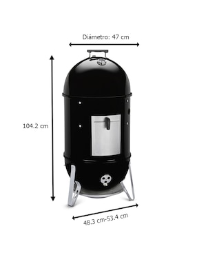 Ahumador Weber negro