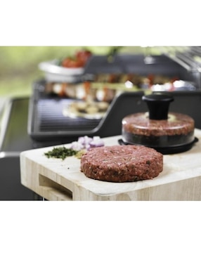 Prensa para hamburguesa Weber negra