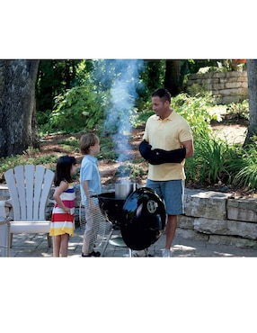 Asador de carbón Weber