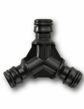 Conector De 3 Vías Karcher Negro