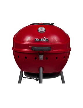 Asador de carbón Char-Broil Kettleman TRU-Infrared rojo