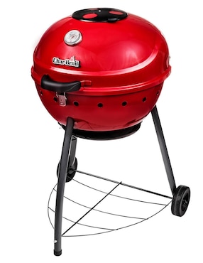 Asador de carbón Char-Broil Kettleman TRU-Infrared rojo