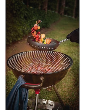Sartén Wok Tramontina Churrasco aluminio anodizado