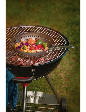 Sartén Wok Tramontina Churrasco aluminio anodizado