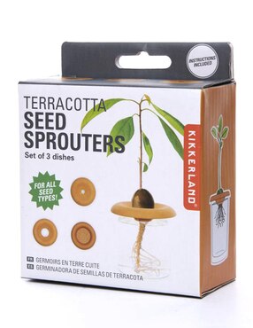 Germinador de Semillas Kikkerland 3 piezas