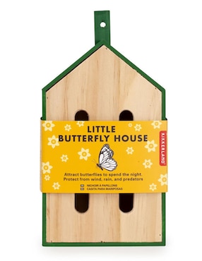 Casita de madera Kikkerland para mariposas