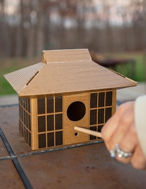 Casa de te Japonesa Kikkerland para pájaros