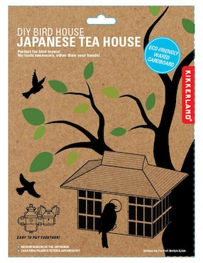 Casa de te Japonesa Kikkerland para pájaros