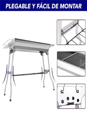 Asador de carbón Chic Fantasy Y16329