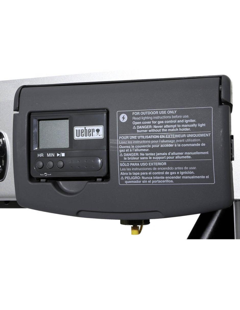 Asador de carbón Performer Deluxe 7