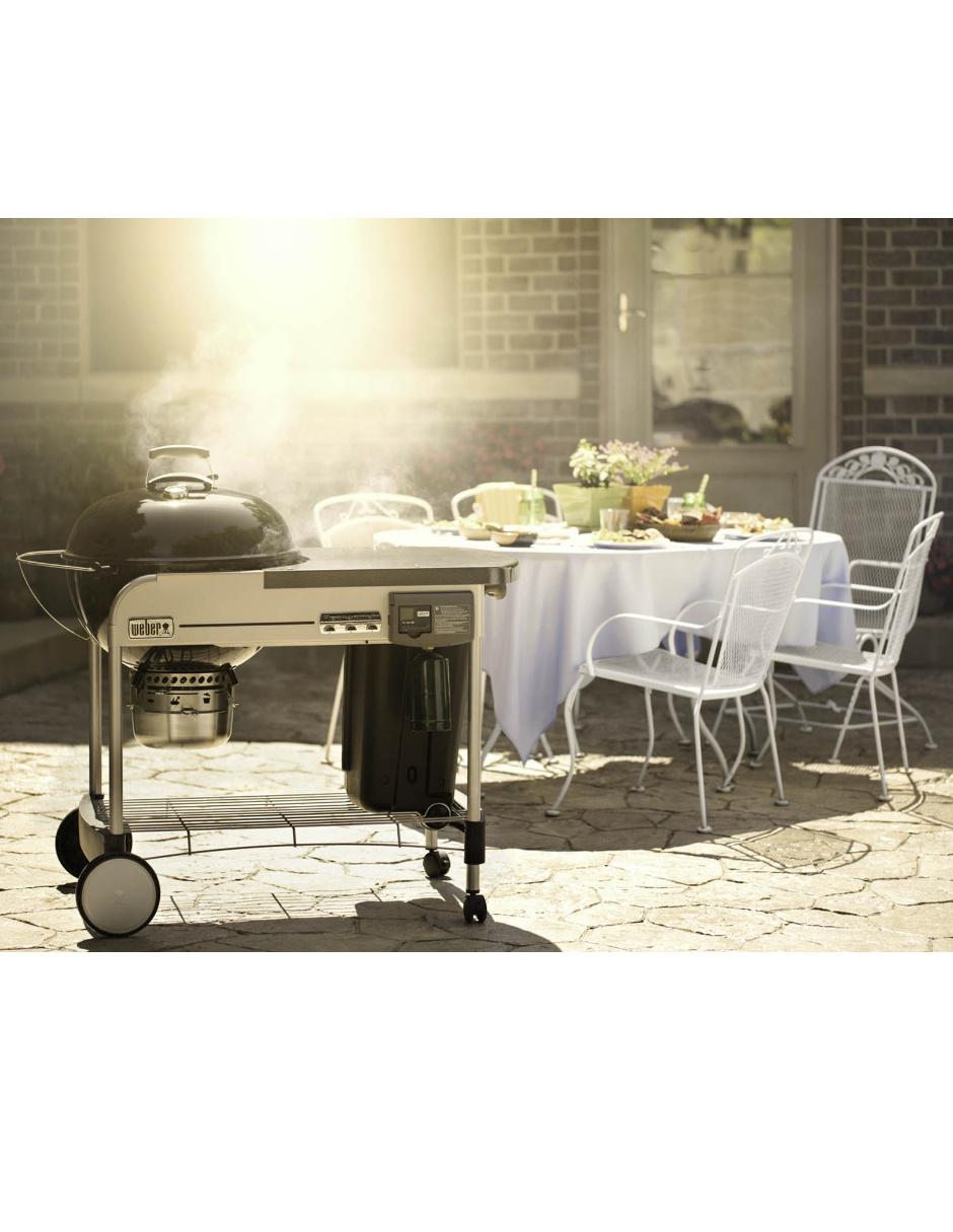 Asador de carbón Performer Deluxe 8