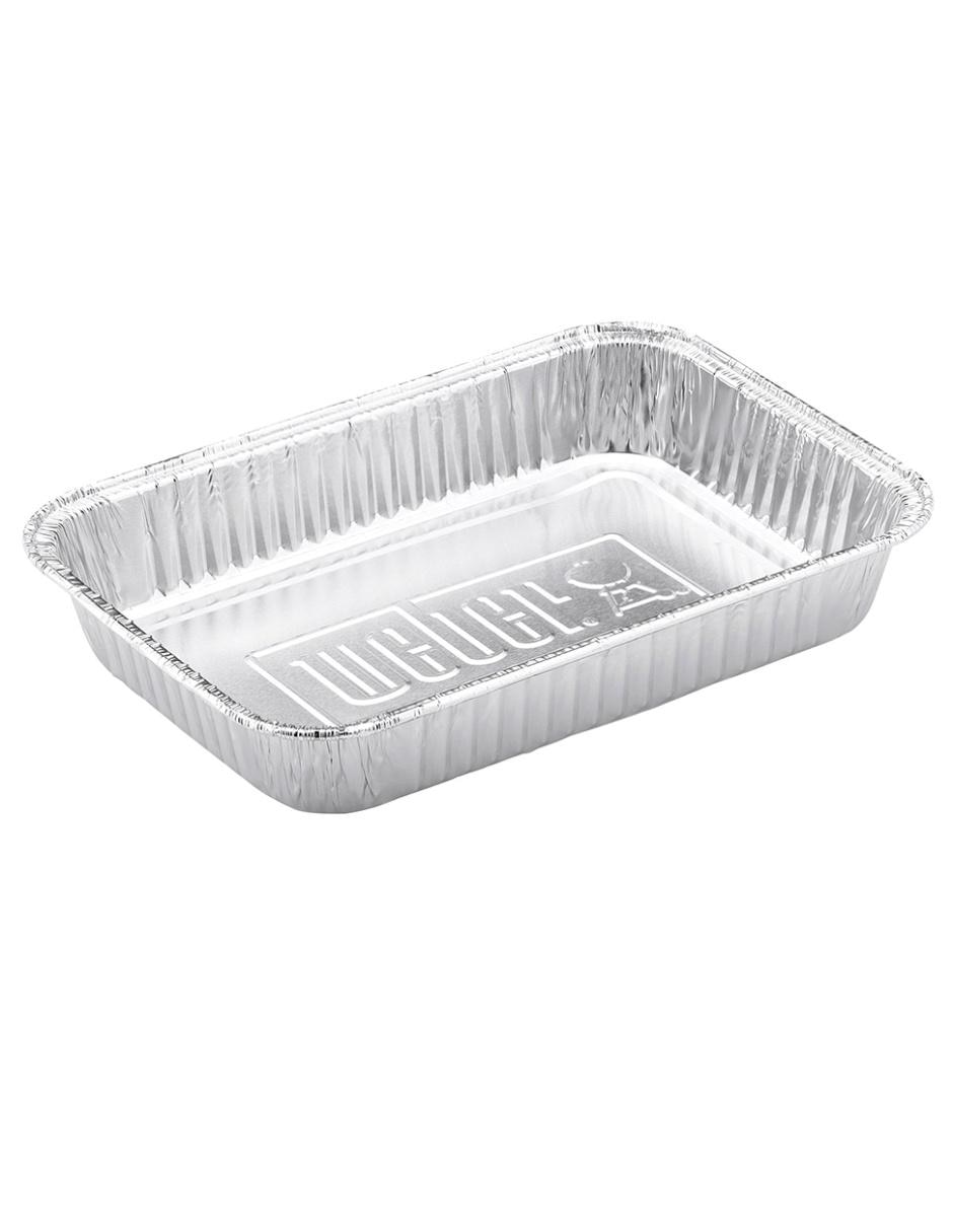 Charola para carbón de aluminio