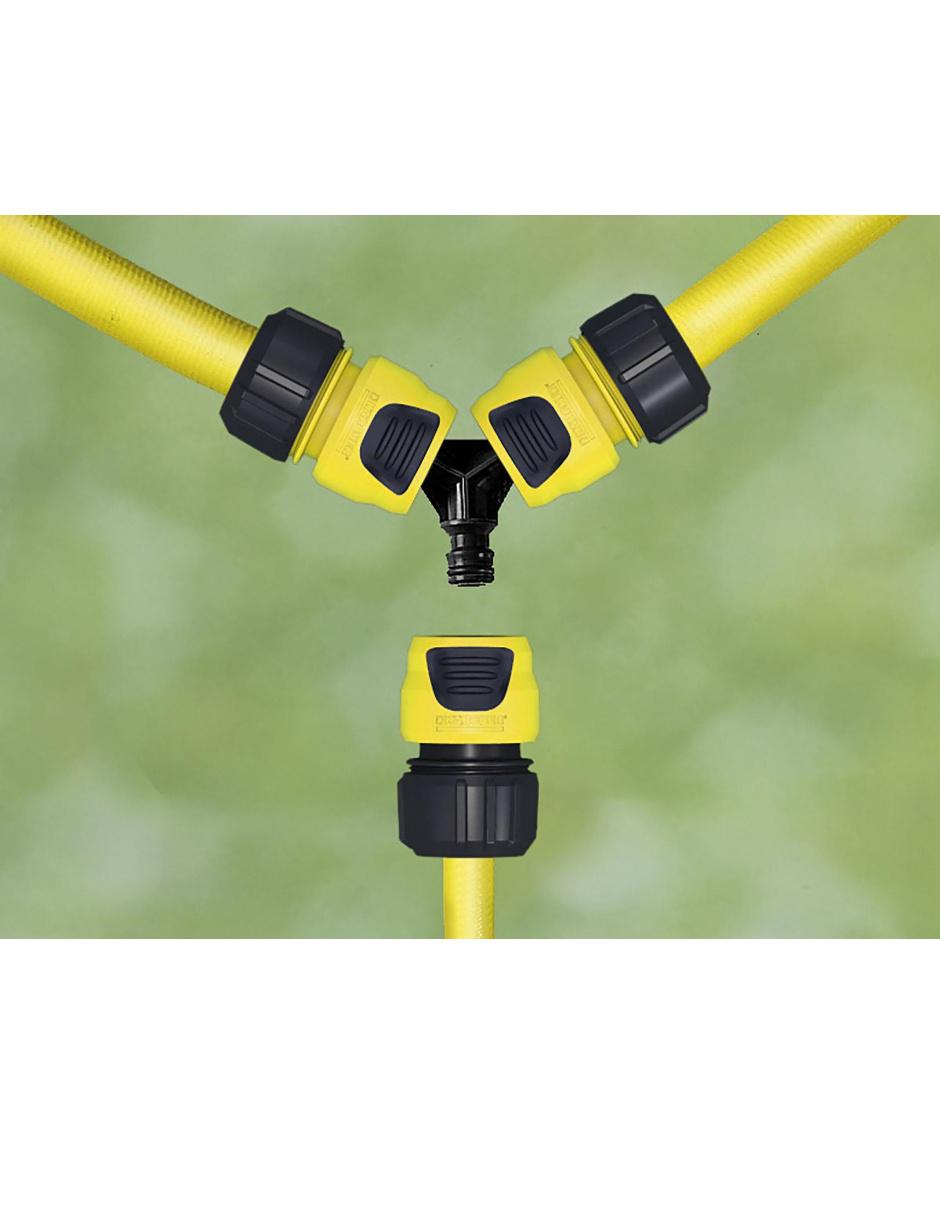 Conector de 3 vías negro 2