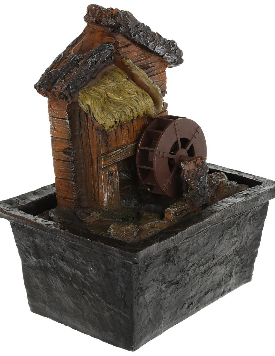 Fuente de agua de resina 2