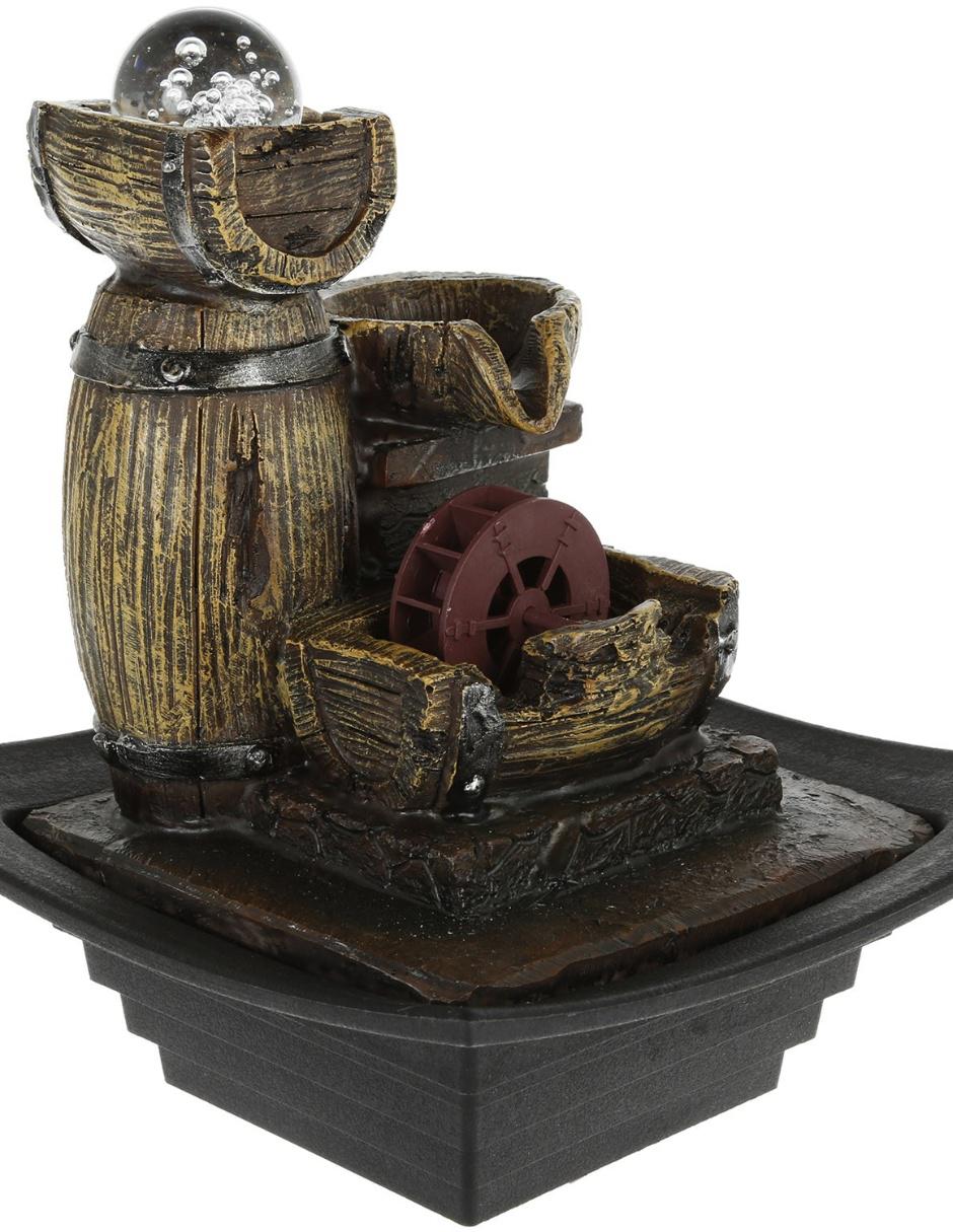 Fuente de agua de resina 2