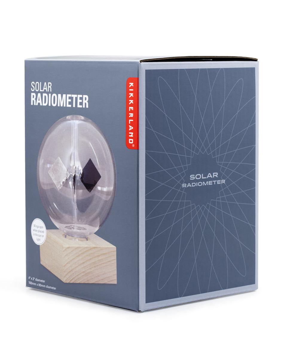 Radiómetro Solar en forma de bola de cristal 5