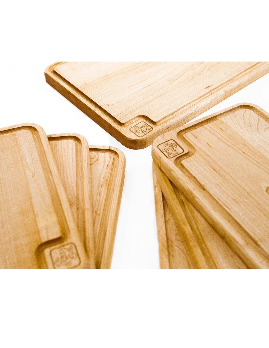 Set de Tabla para picar Homehacks Colección 2022 de madera