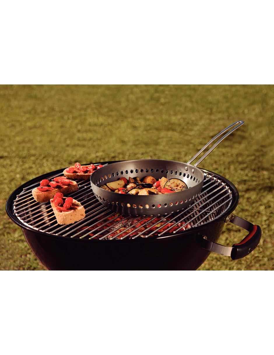 Sartén Wok Churrasco aluminio anodizado 4