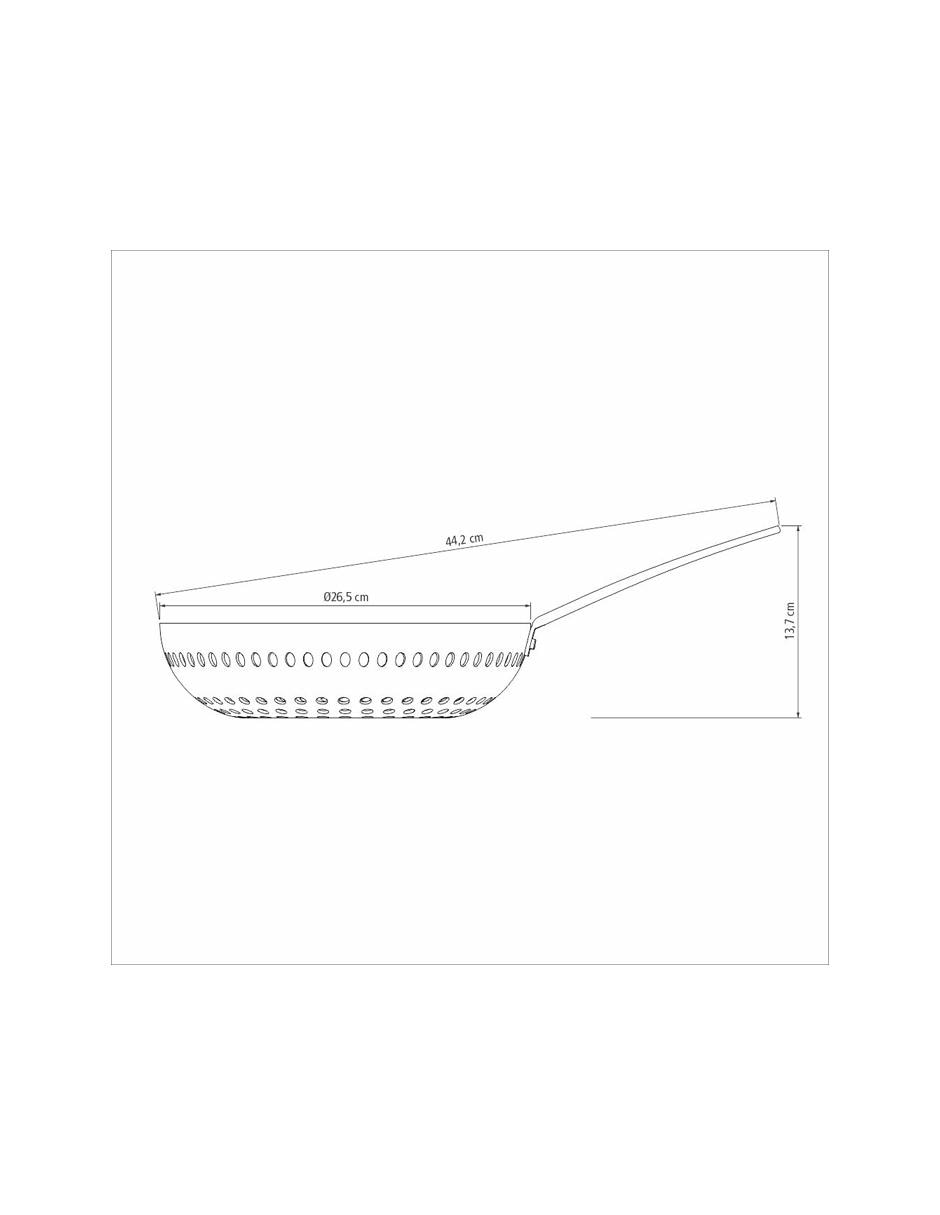 Sartén Wok Churrasco aluminio anodizado 9