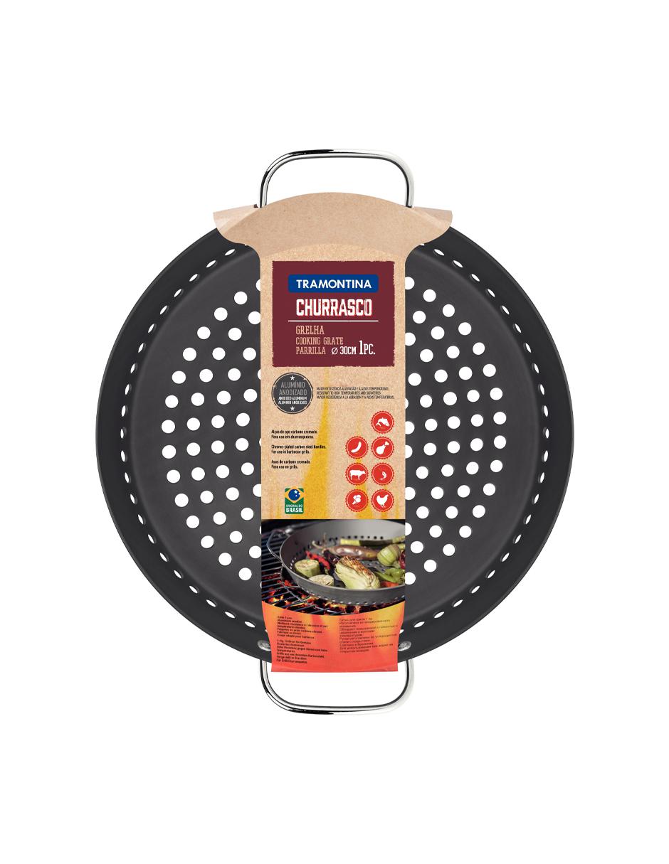 Canastilla para asador de aluminio 3