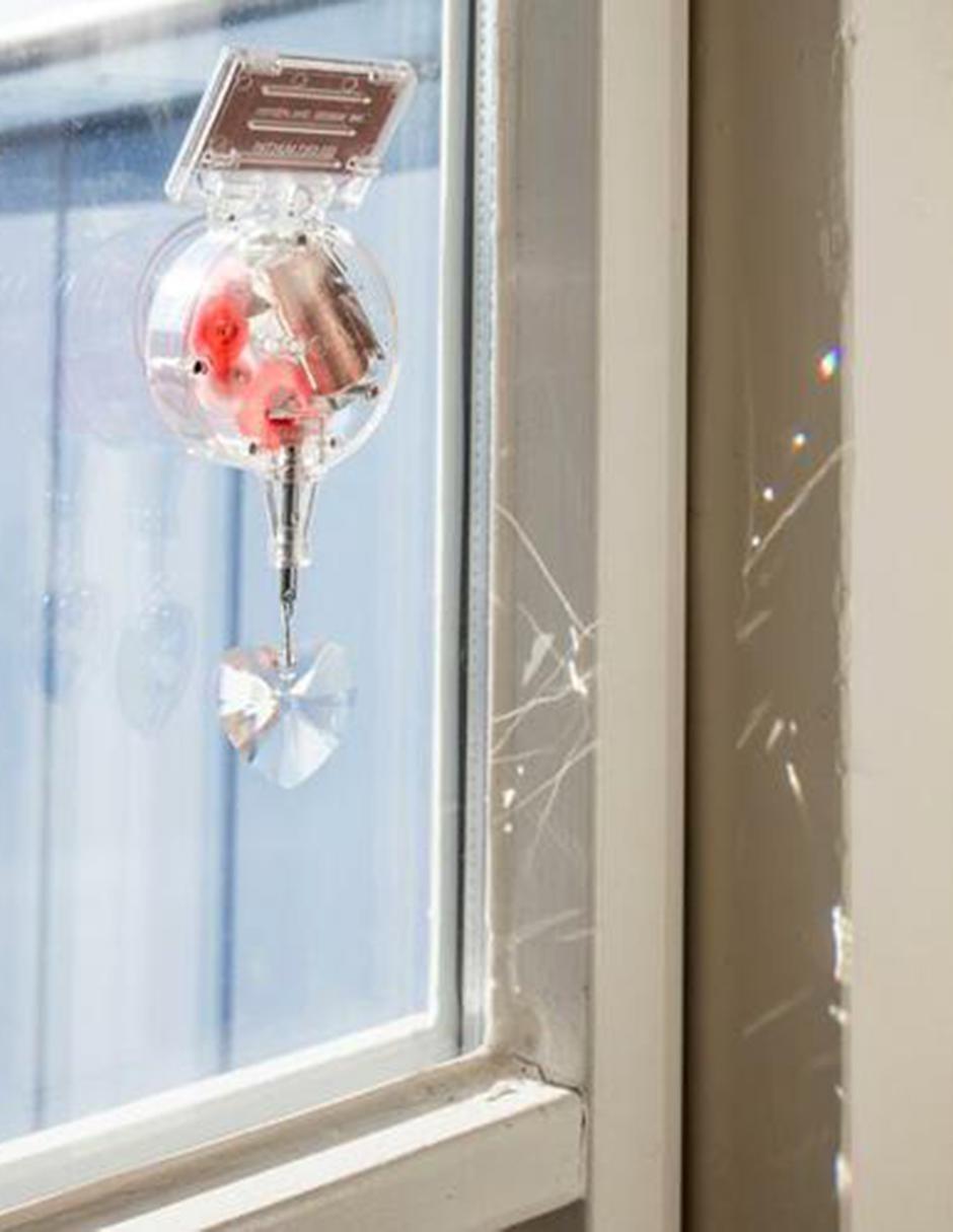 Figura solar Hacer arcoíris destellos en forma de corazón 4