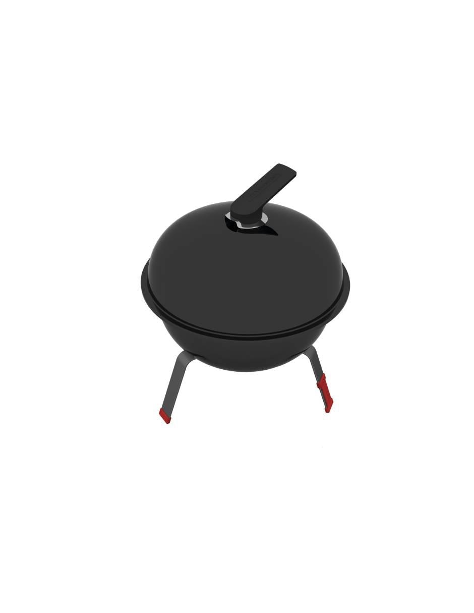 Asador de carbón TCP-320L 3