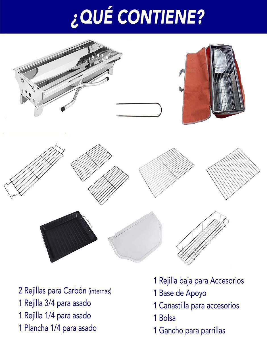 Asador de carbón Y16329 2