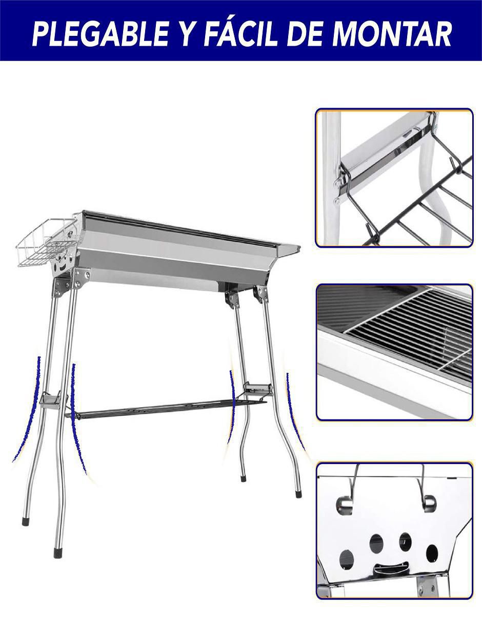 Asador de carbón Y16329 8